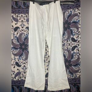 Andrew Fezza linen NWT wide leg pants